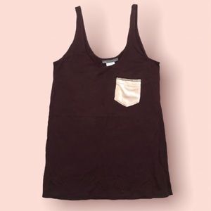 Erin Kleinberg Velvet Pocket Tank